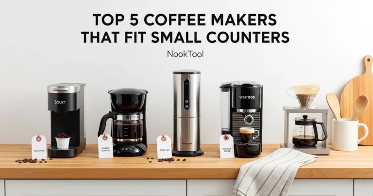 Top Coffee Makers for Small Counters 2026