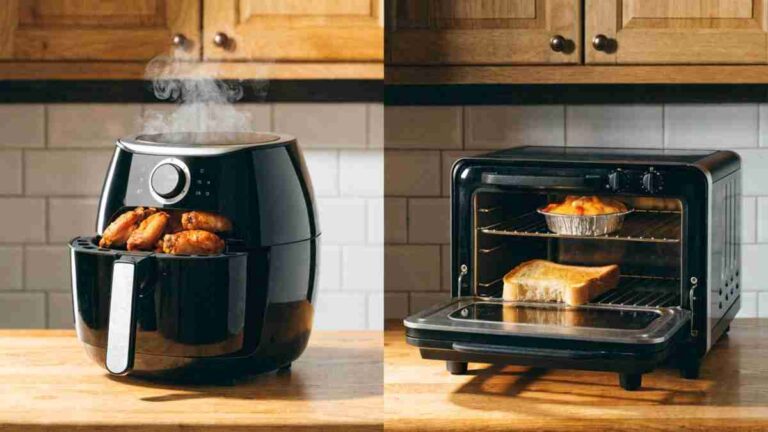 Air Fryer vs Toaster Oven Cooking Comparison