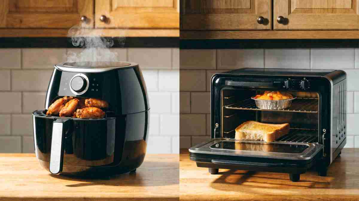 Air Fryer vs Toaster Oven Cooking Comparison