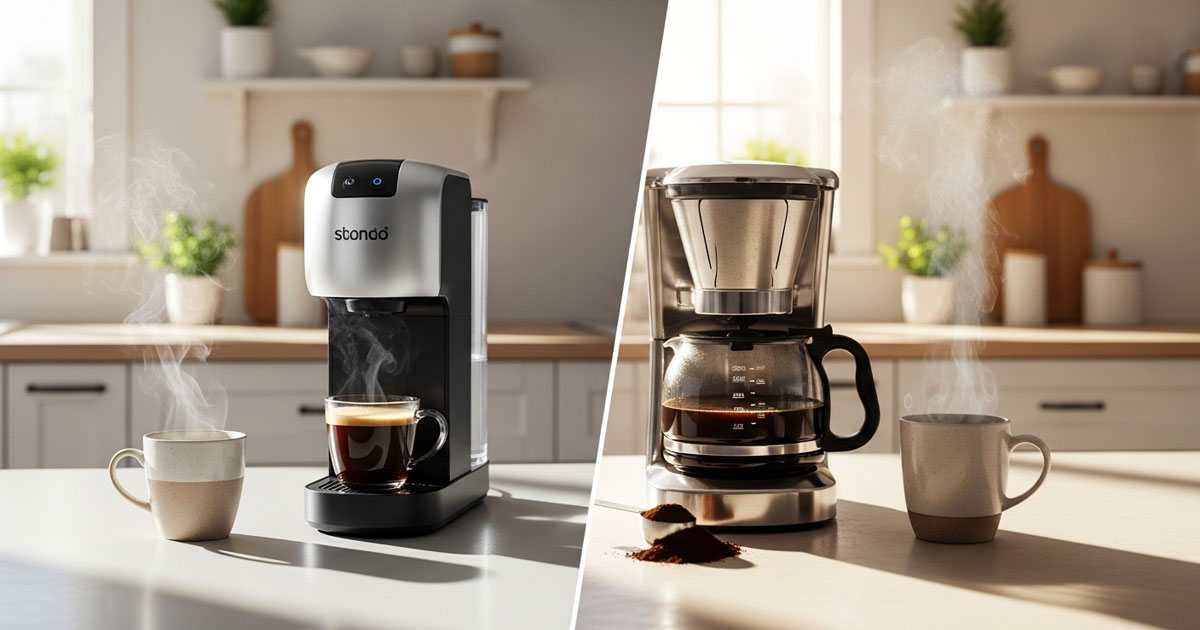 Pod vs Ground Coffee: Which is Better for Small Kitchens?