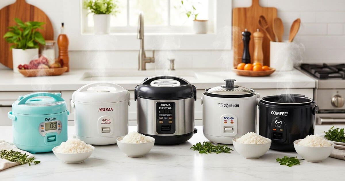 best compact rice cookers for small kitchens