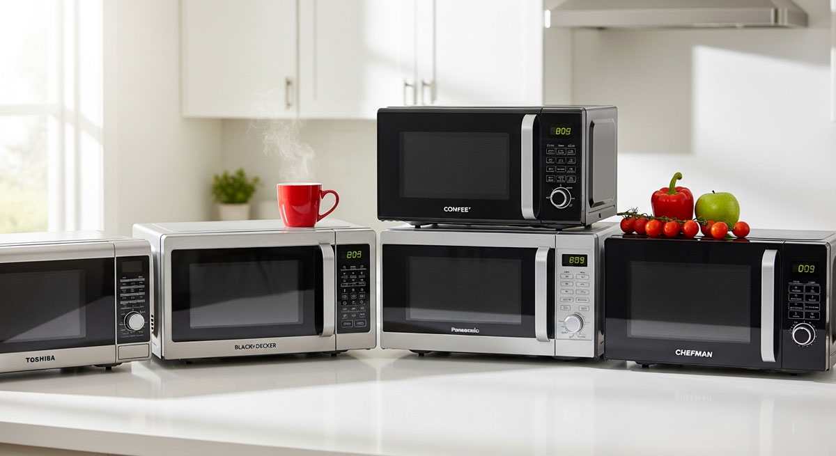 best compact microwave for small kitchens - five top models