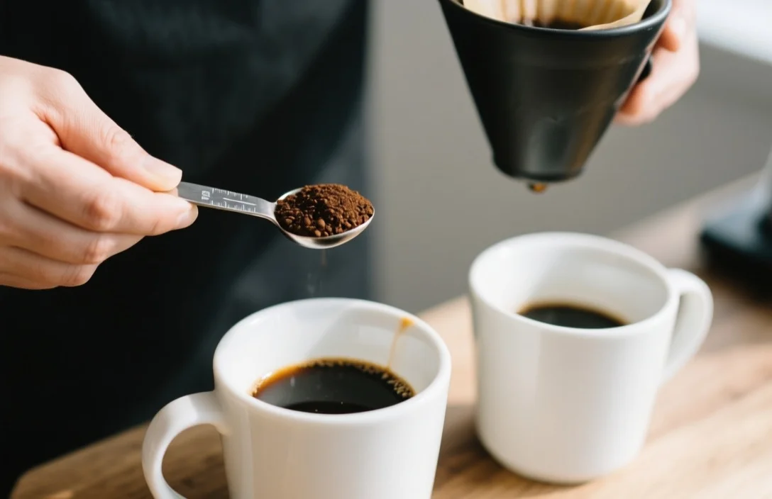 Adjusting coffee measurements for different brewing methods - how many scoops of coffee for 2 cups​