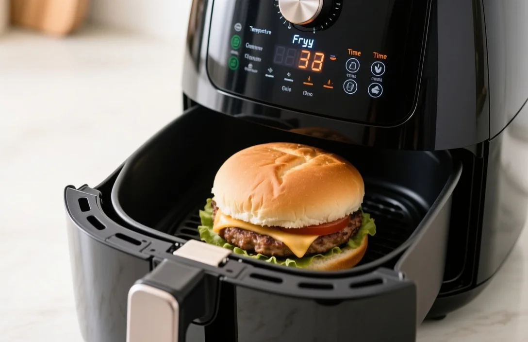 Air Fryer Temperature and Cooking Time Settings - how to toast hamburger buns in air fryer​