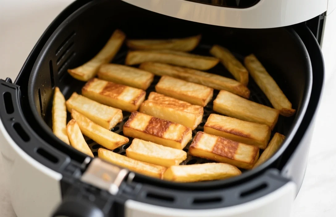 Arranging Fries in a Single Layer for Even Browning - how long to cook checkers fries in air fryer​
