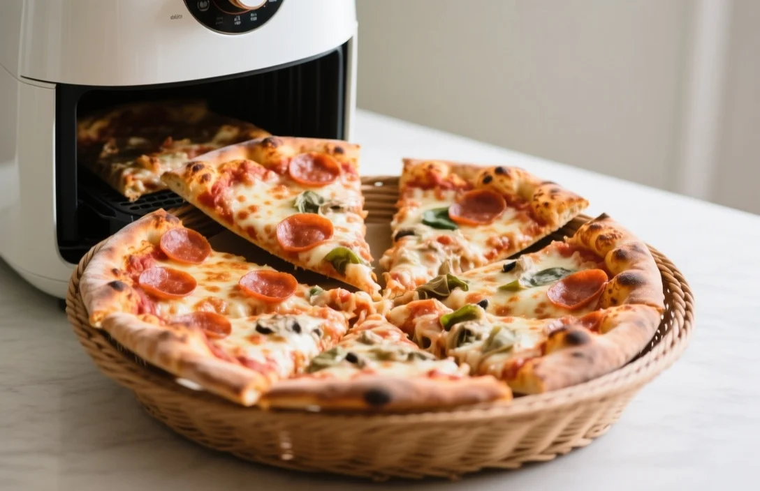 Arranging Multiple Pizzas Without Overcrowding the Basket - how long to put totino's pizza in air fryer