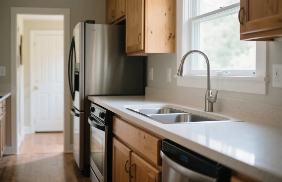 Clearance requirements for kitchen walkways and appliances - how wide is a standard kitchen countertop​
