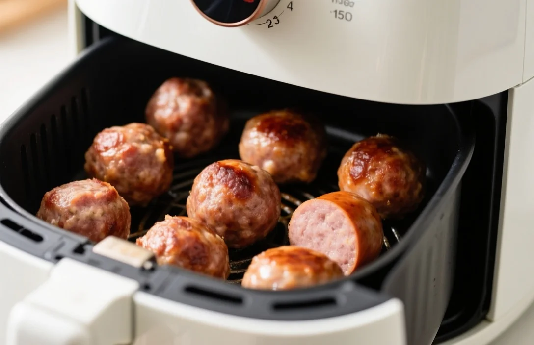 Different Sausage Types Cooking Times - how long to cook sausage balls in air fryer​