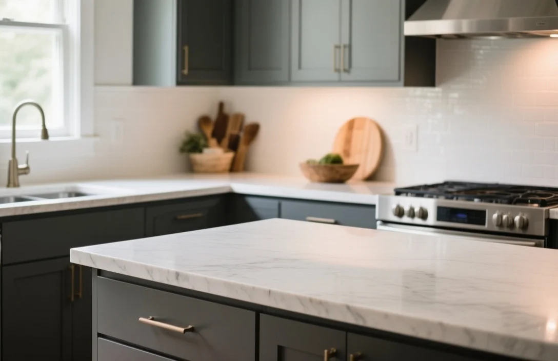 Factors influencing custom kitchen countertop widths - how wide is a standard kitchen countertop​