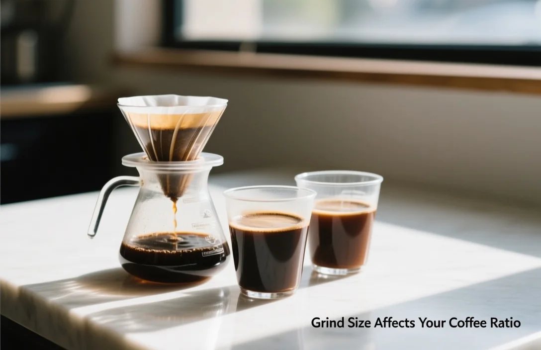 How Grind Size Affects Your Coffee Ratio - how many tbsp of coffee for 4 cups of water​