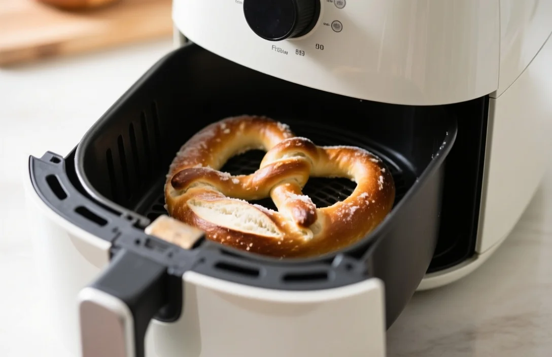 how long to cook frozen pretzel in air fryer