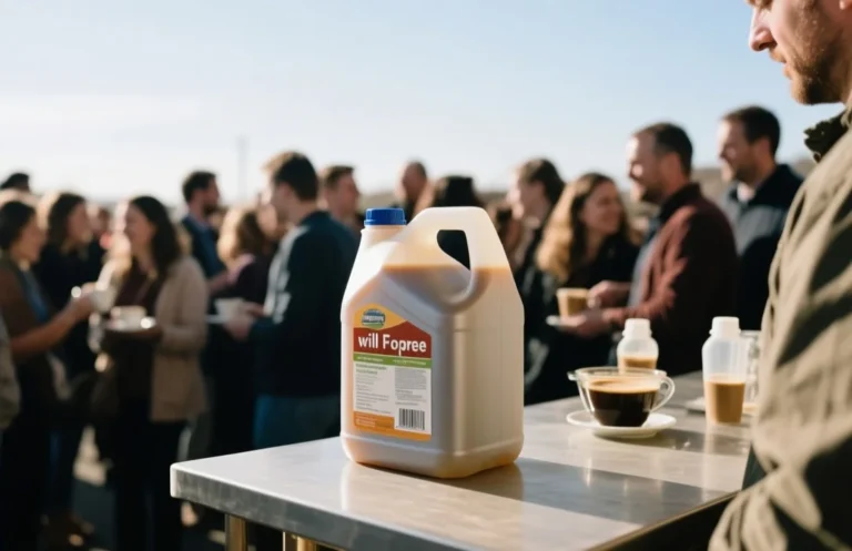 how many people will a gallon of coffee serve​
