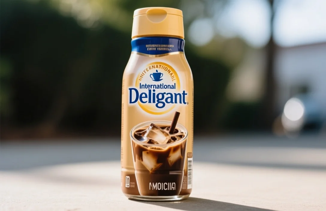 how much caffeine in international delight iced coffee mocha