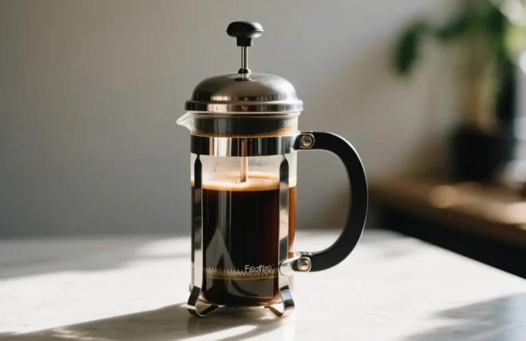 how much caffeine is in french press coffee​