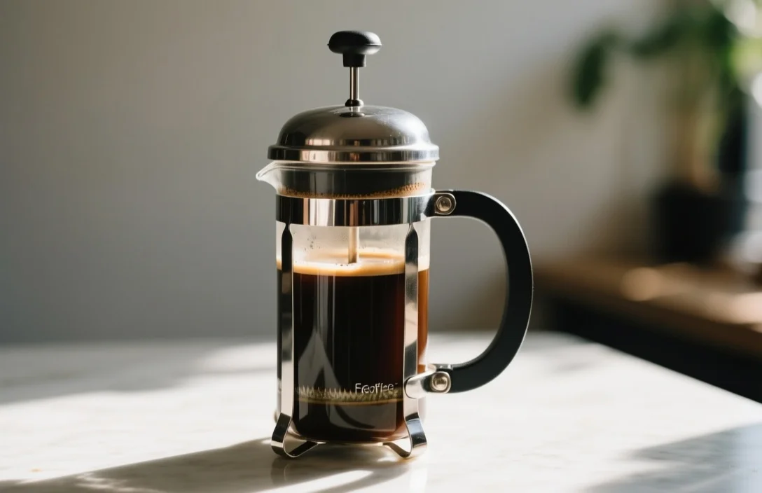 how much caffeine is in french press coffee​