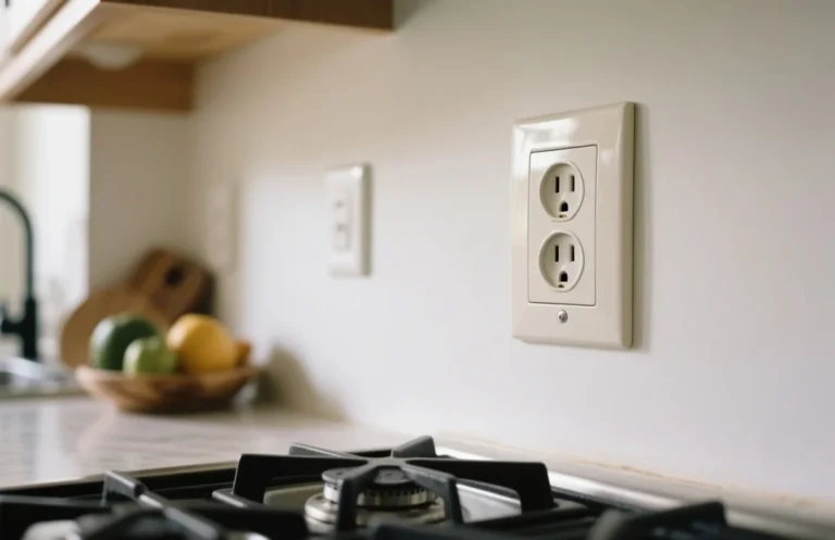 how to hide outlets in kitchen