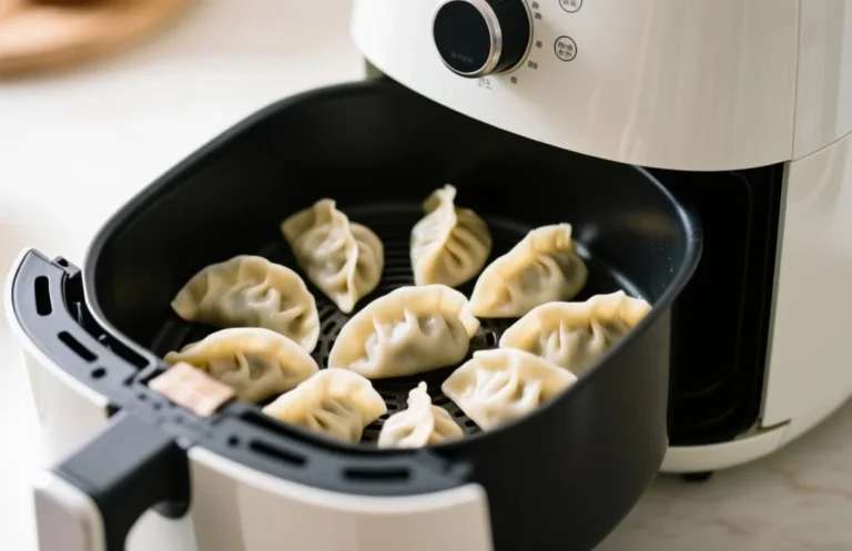 how to make pot stickers in the air fryer