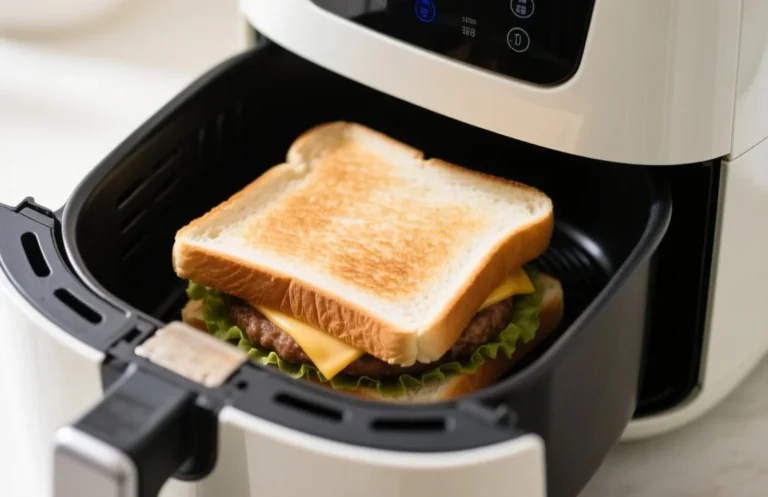 how to toast hamburger buns in air fryer​
