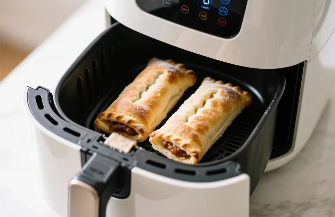 Ideal temperature settings for frozen pastry pockets - how long for hot pocket in air fryer​