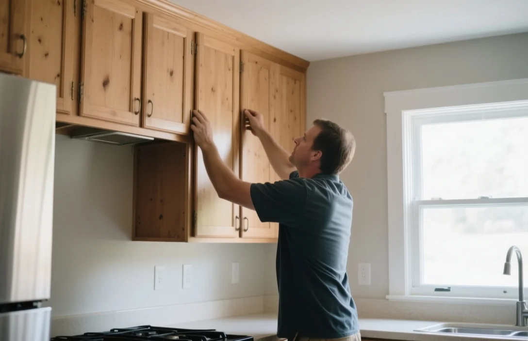 Installing Cabinets Near Windows or Appliances - how high should the kitchen cabinets be​