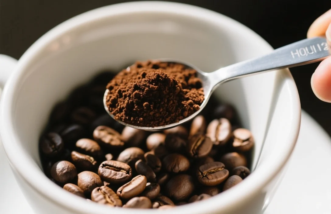 Measuring Coffee Beans Versus Pre-Ground Coffee - how many teaspoons of coffee for one cup
