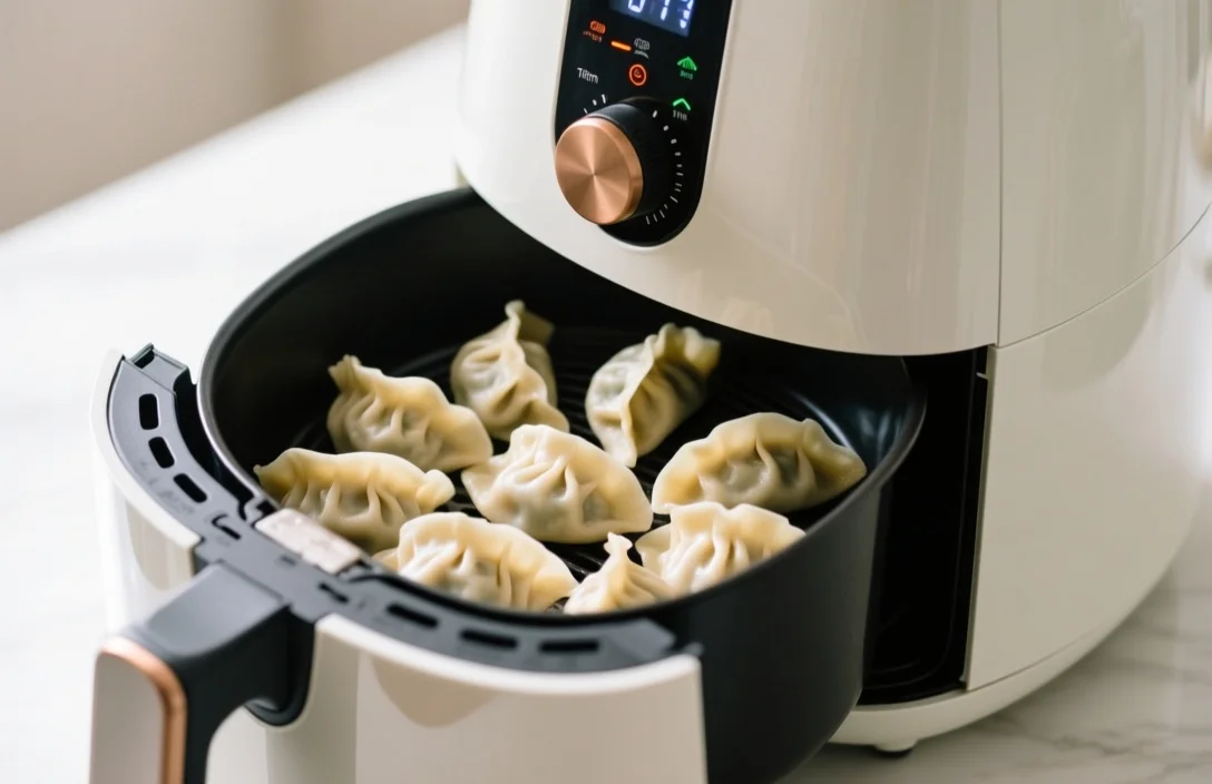 Optimal temperature and timing settings for air frying - how to make pot stickers in the air fryer​