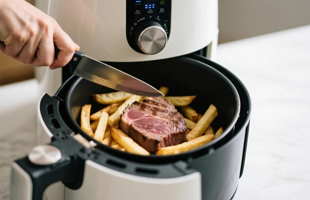 Proper Slicing Techniques for Even Cooking - how to make steak fries in air fryer