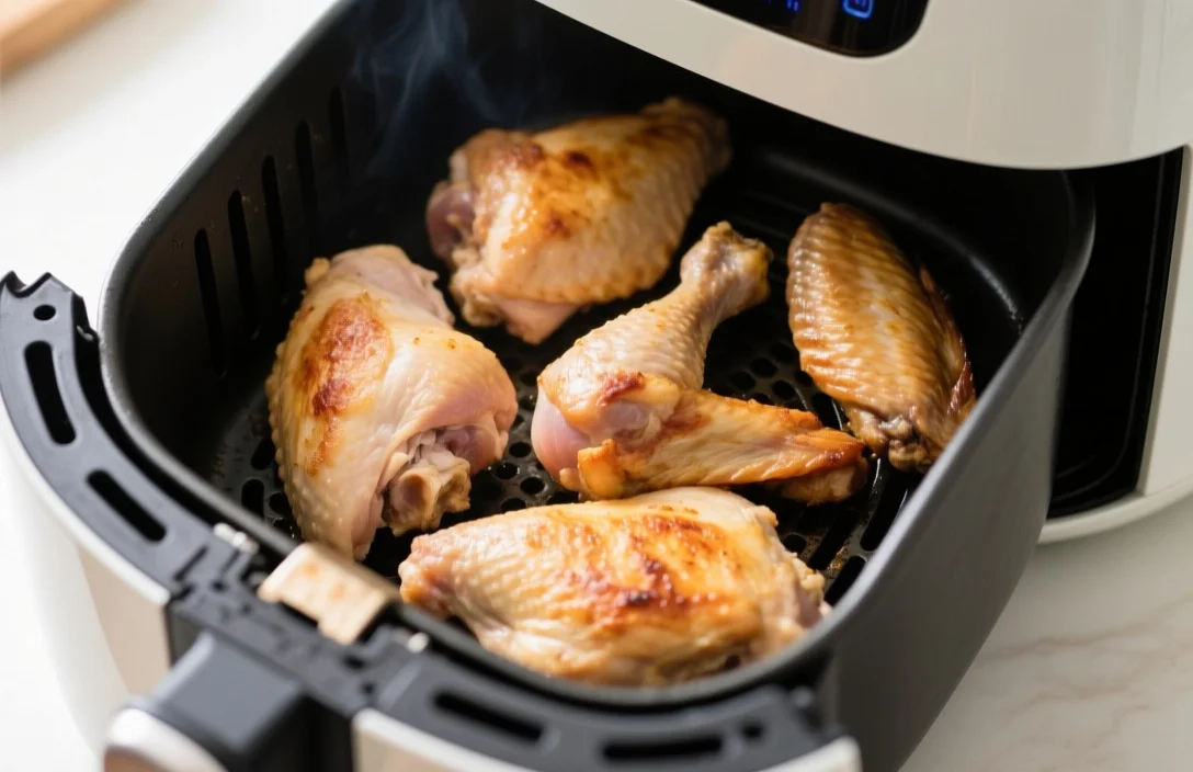 Reheating Chicken Breasts Thighs and Wings - how to reheat chicken in an air fryer​