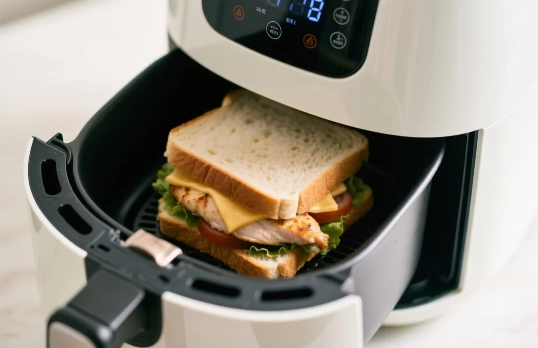Step-by-Step Reheating Process - how to reheat chicken sandwich in air fryer