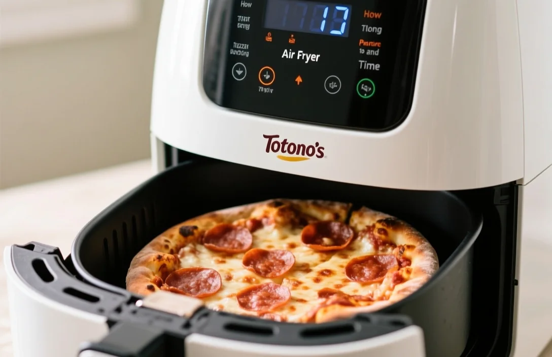 Totino's Pizza Air Fryer Temperature and Time Settings - how long to put totino's pizza in air fryer