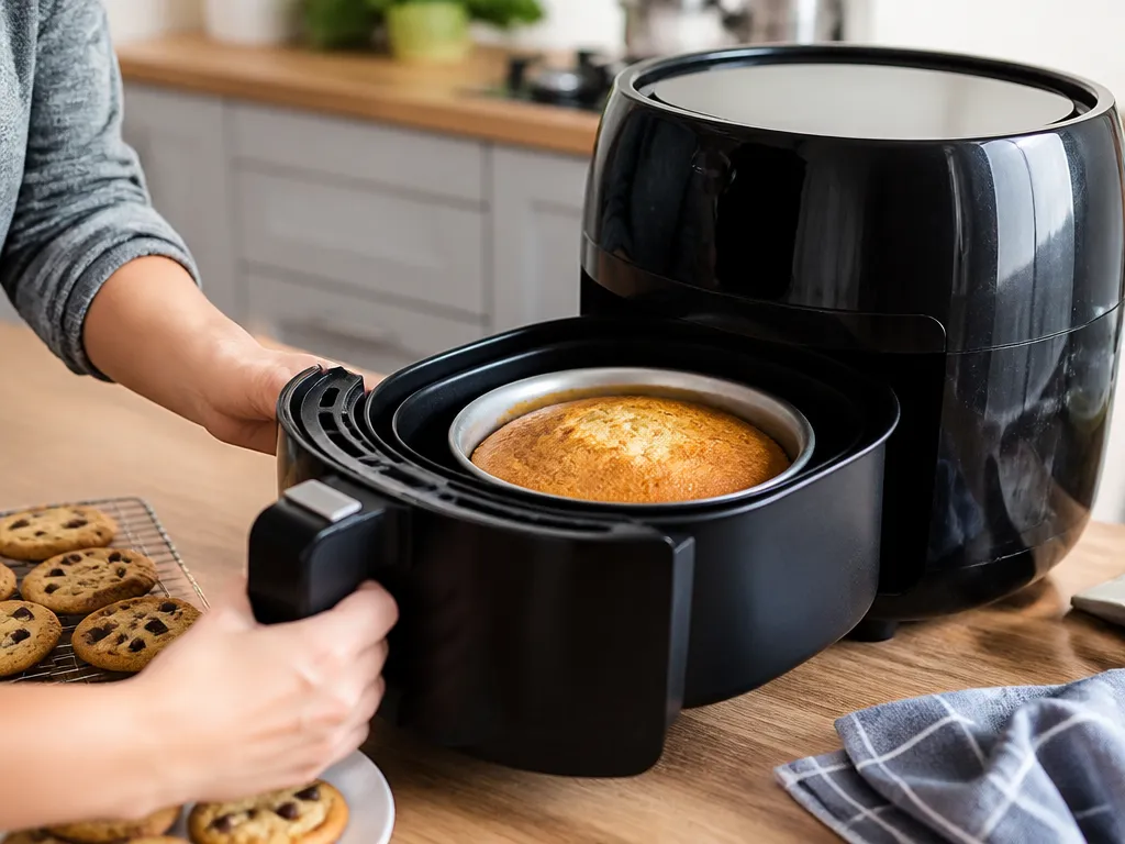 Air Fryer Settings for Cakes and Cookies - how to use an air fryer for baking