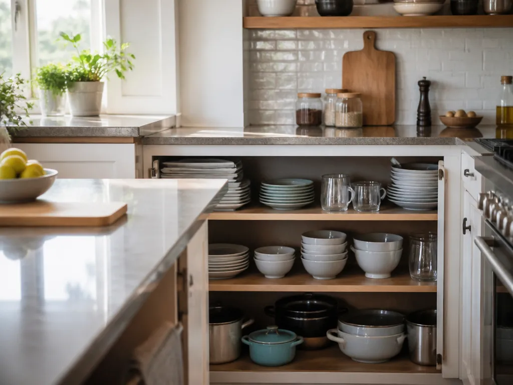 Group By Frequency of Use and Accessibility - how to group kitchen items for efficiency