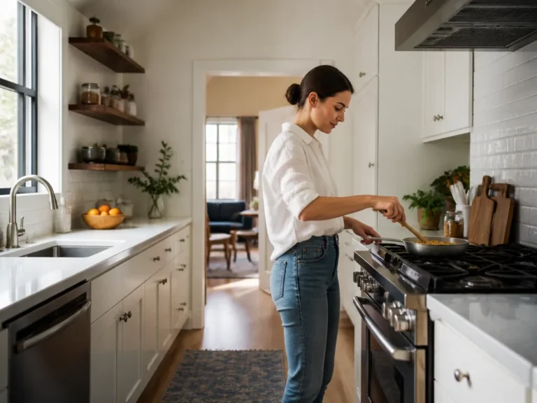 how to arrange a galley kitchen