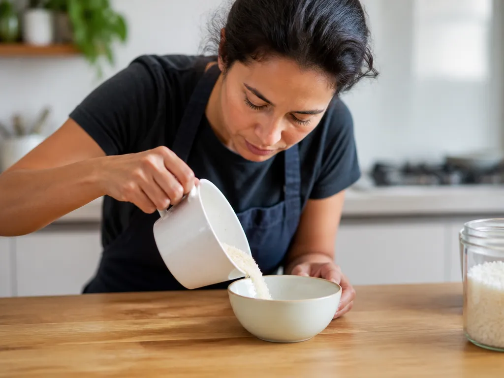 How to begin - how to measure a cup without a measuring cup