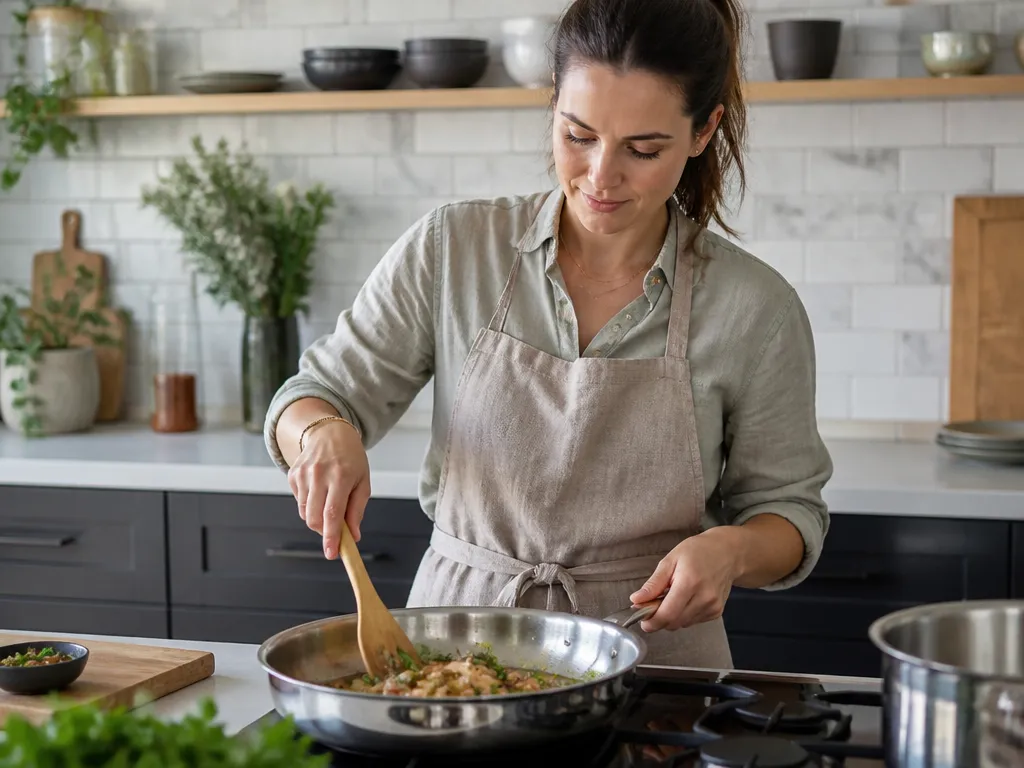 how to cook with stainless steel pans