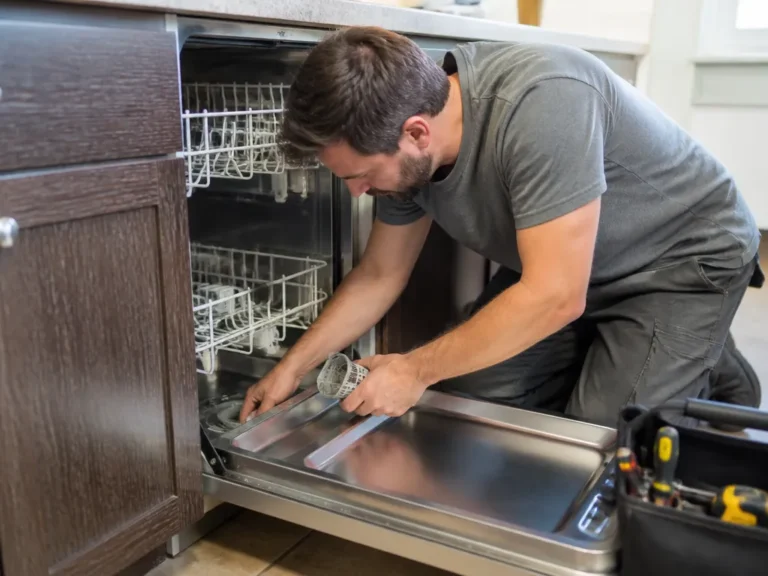 how to fix a dishwasher that is not draining