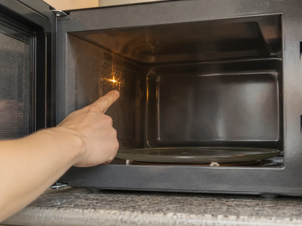 How to Identify the Sparking Source - how to stop a microwave from sparking