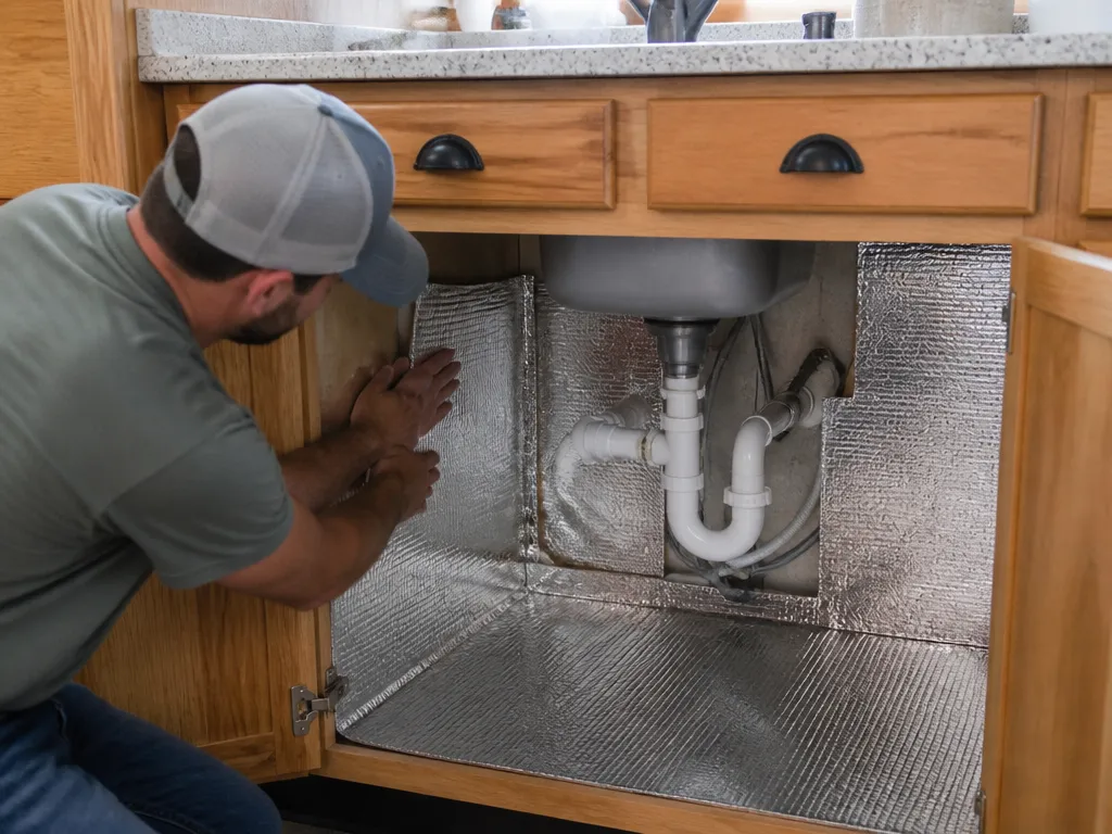 How To Insulate Under a Kitchen Sink - how to insulate under kitchen sink
