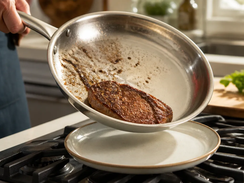 How to Make a Stainless Steel Pan Release Food - how to make stainless steel pan non stick