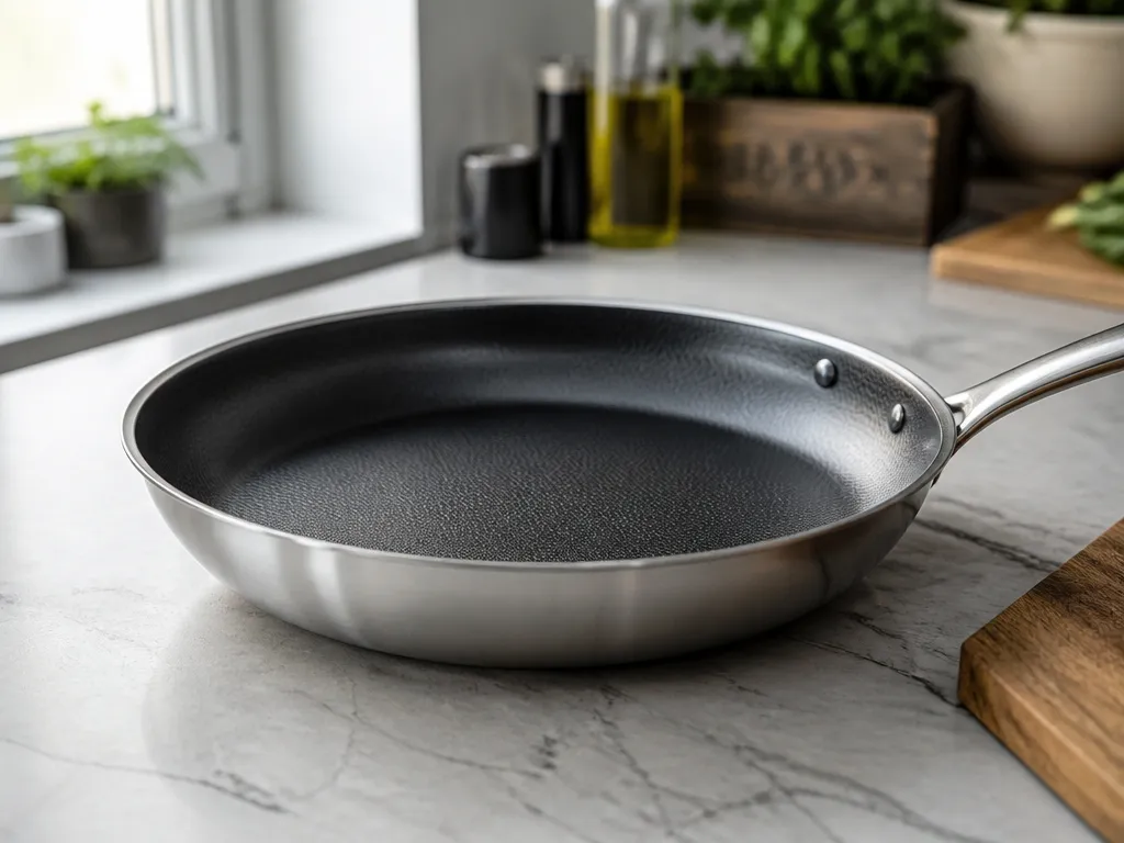 how to make stainless steel pan non stick