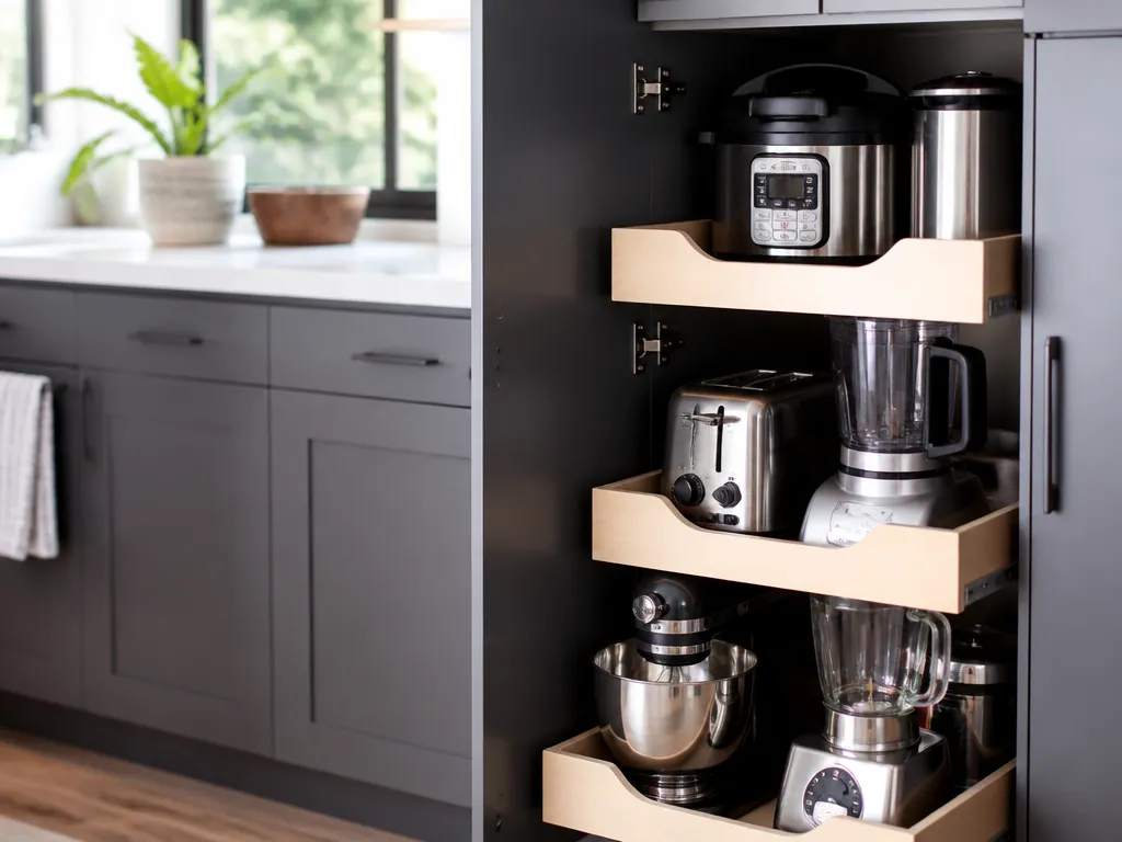How To Organize a Kitchen for Small Appliances - how to organize a kitchen for small appliances