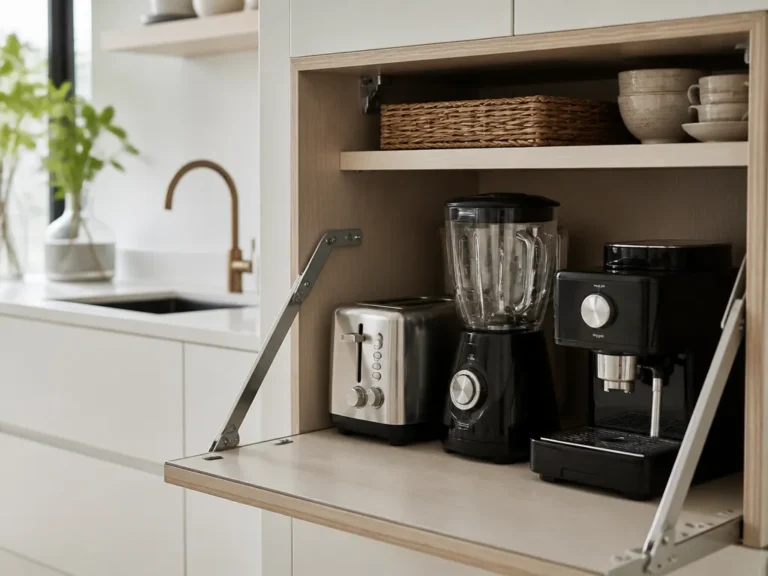 how to organize a kitchen for small appliances