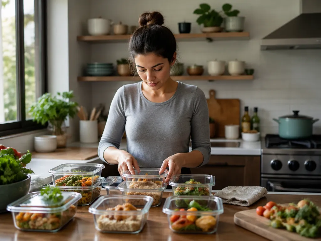 how to organize kitchen for meal prep