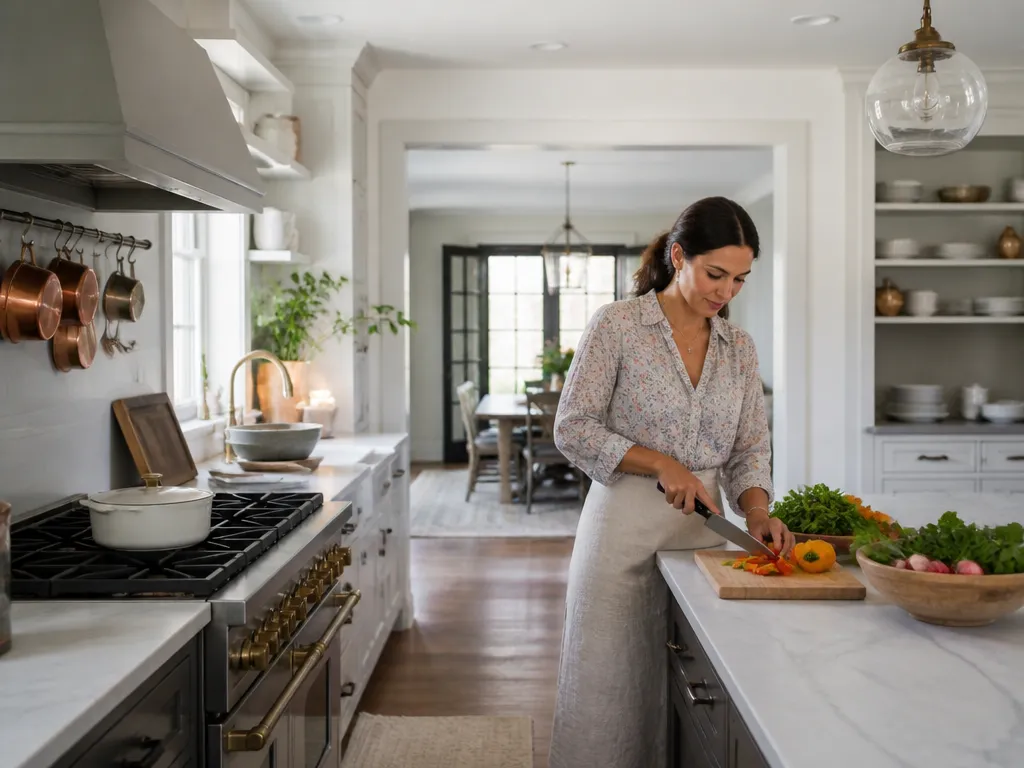 how to organize kitchen zones for cooking