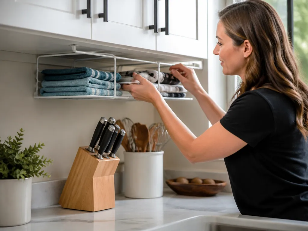 How To Organize Under-Cabinet Space Without Clutter - how to organize under cabinet space