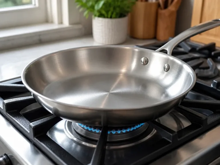 how to preheat stainless steel pan