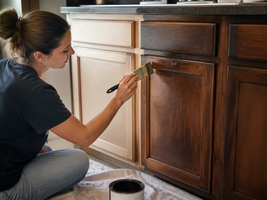 How To Stain Kitchen Cabinets Without Sanding - how to stain kitchen cabinets without sanding