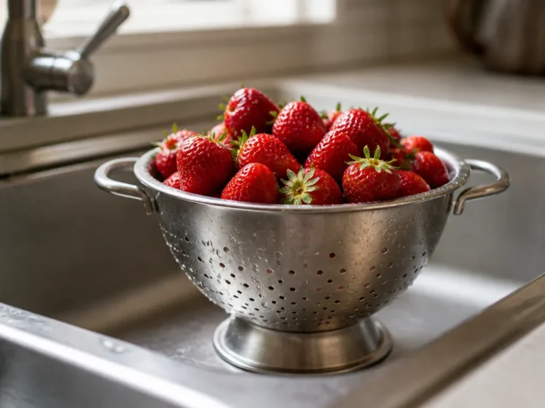 how to use a colander