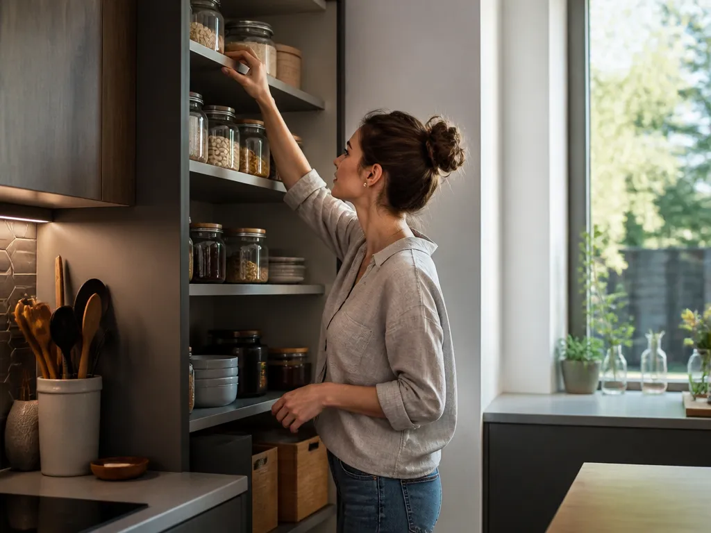 how to use vertical space for storage