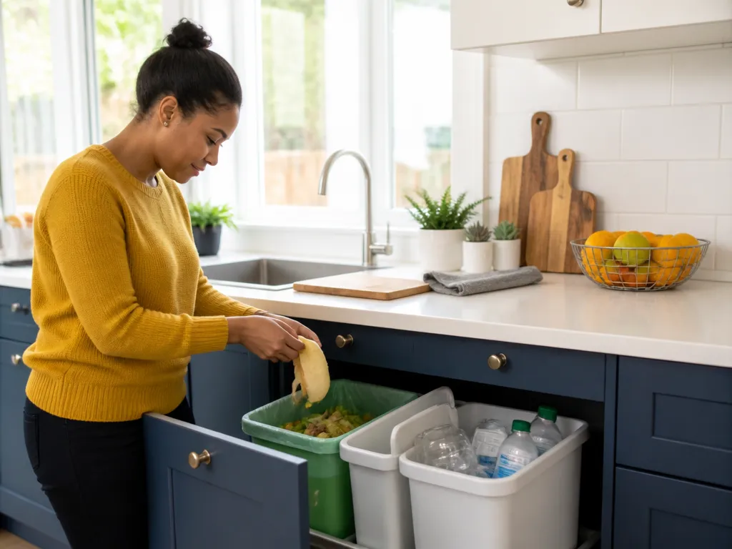 Reduce Odors and Leaks with the Right Containers - how to organize kitchen waste and recycling